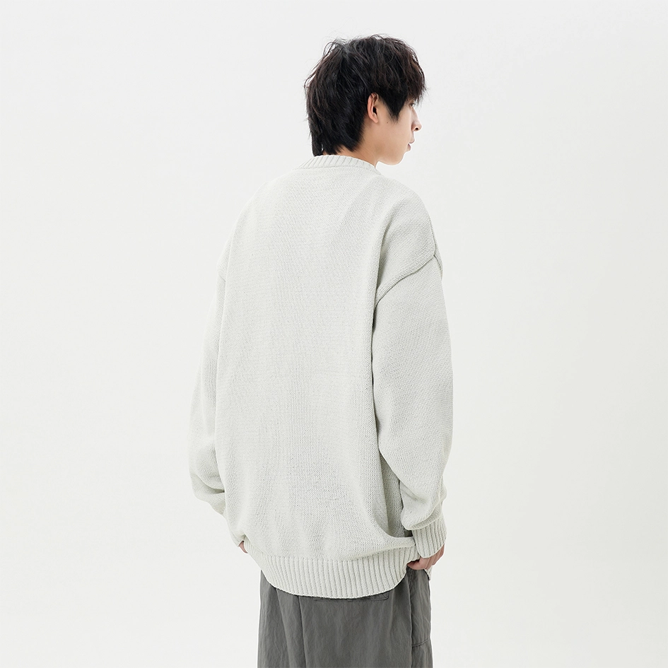 极限涡轮 美式街头潮流时尚潮牌休闲打底针织衫 男女同款