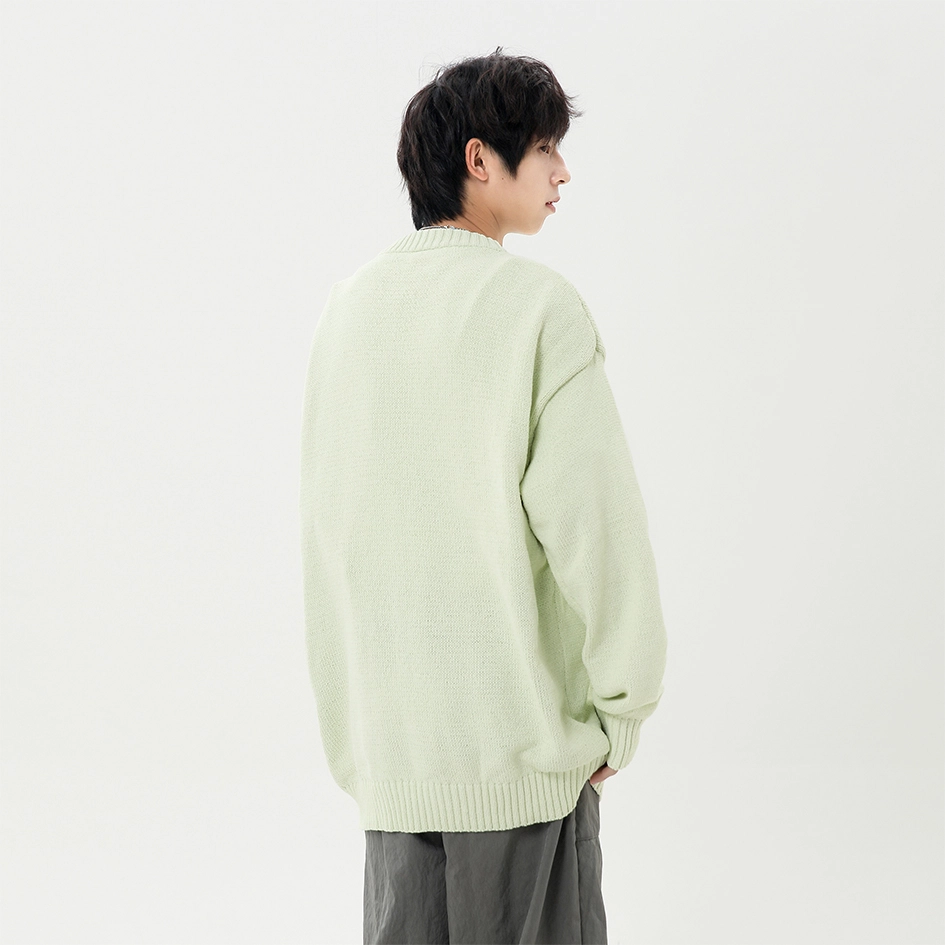 极限涡轮 美式街头潮流时尚潮牌休闲打底针织衫 男女同款
