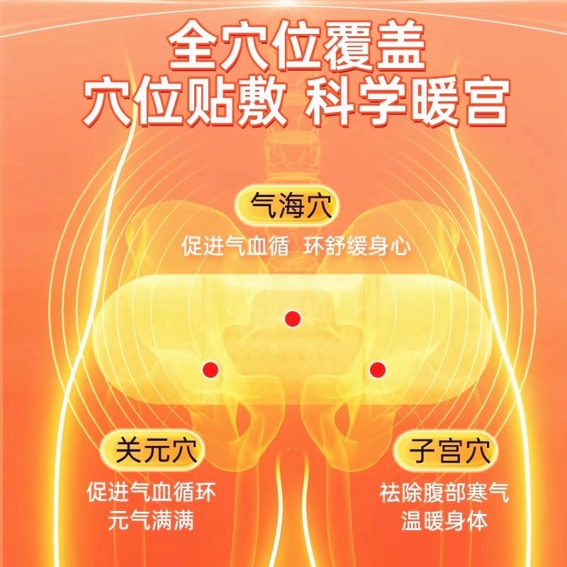 九芝堂 益母草艾草暖宫热敷艾灸贴 全身发热
