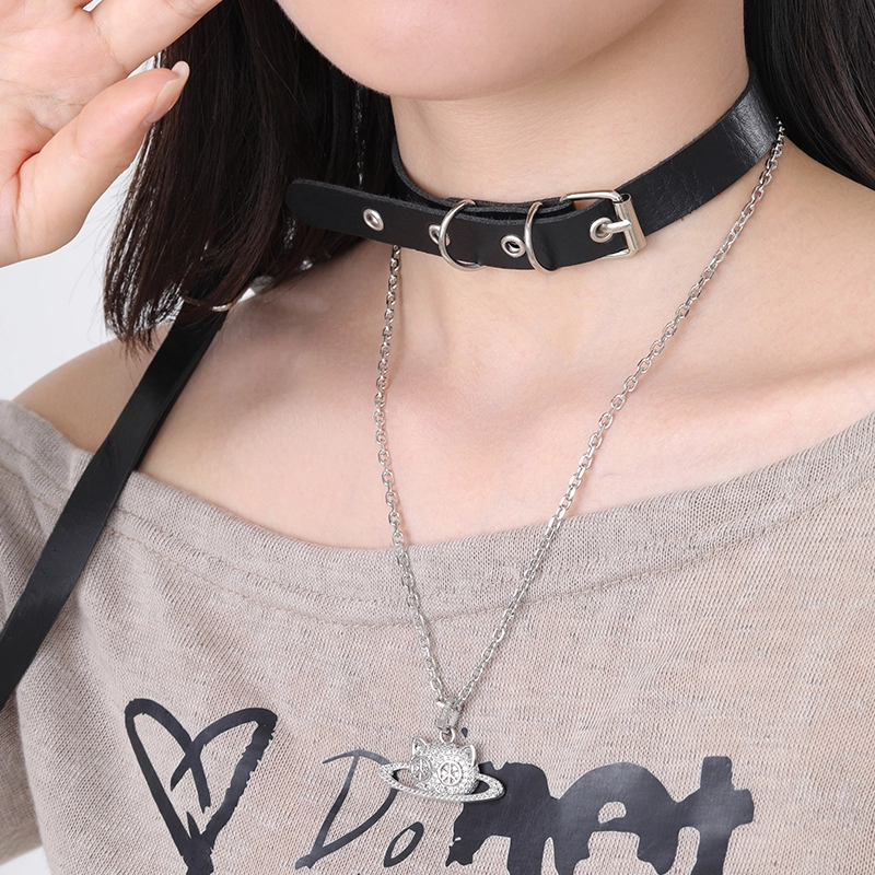 PEACE CAT y2kchoker