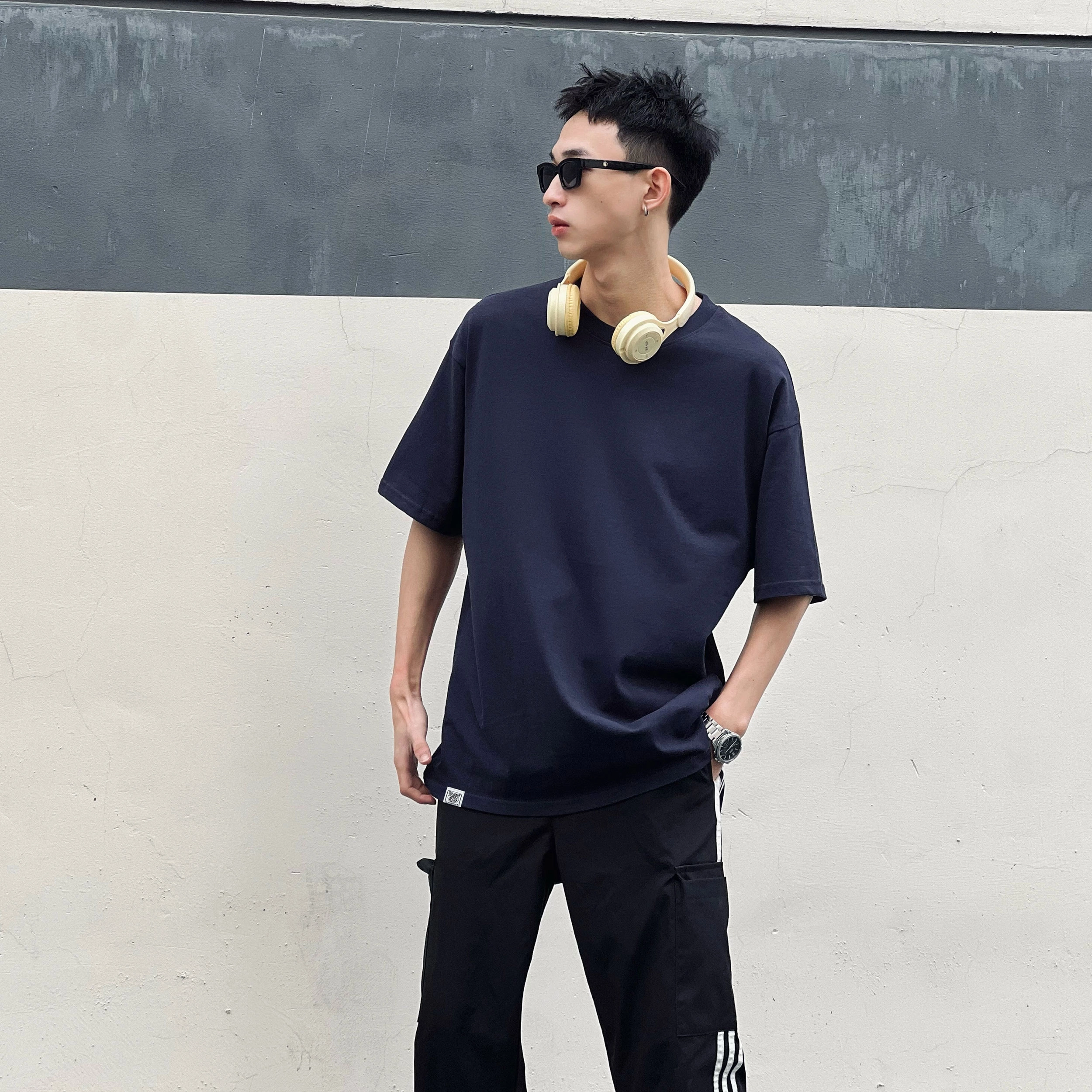 SandKnit Blackpig cleanfit T