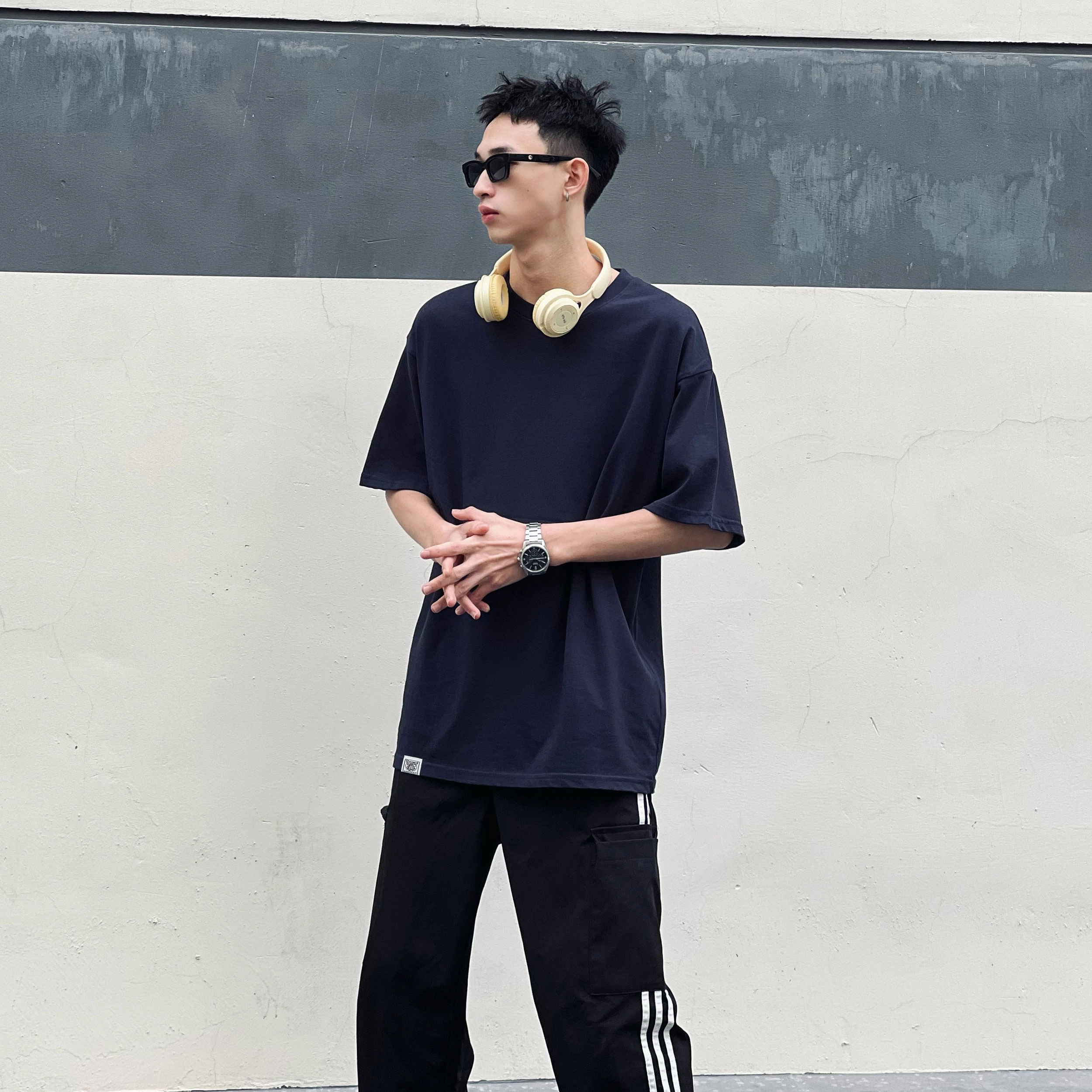 SandKnit Blackpig cleanfit T