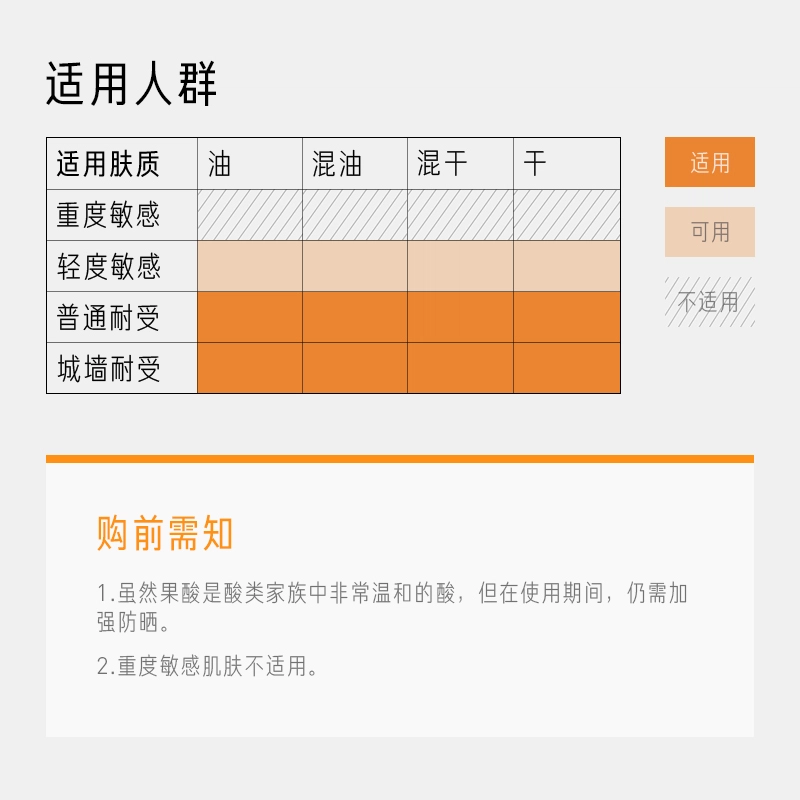 毕生之研 乳糖酸爽肤水控油补水保湿 指橙果酸精华水
