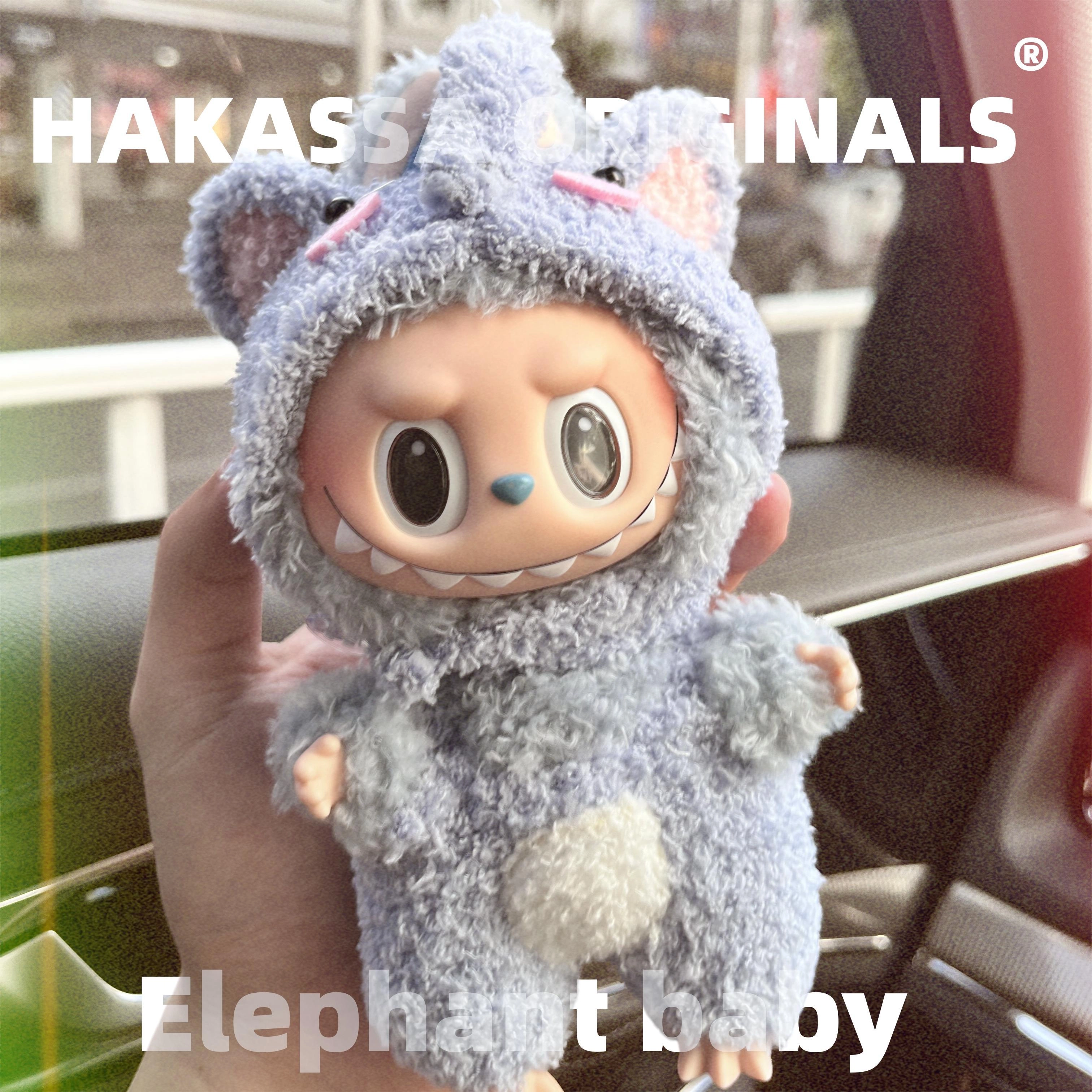 HAKASSA ORIGINALS labubu 3.0DIY lo IP