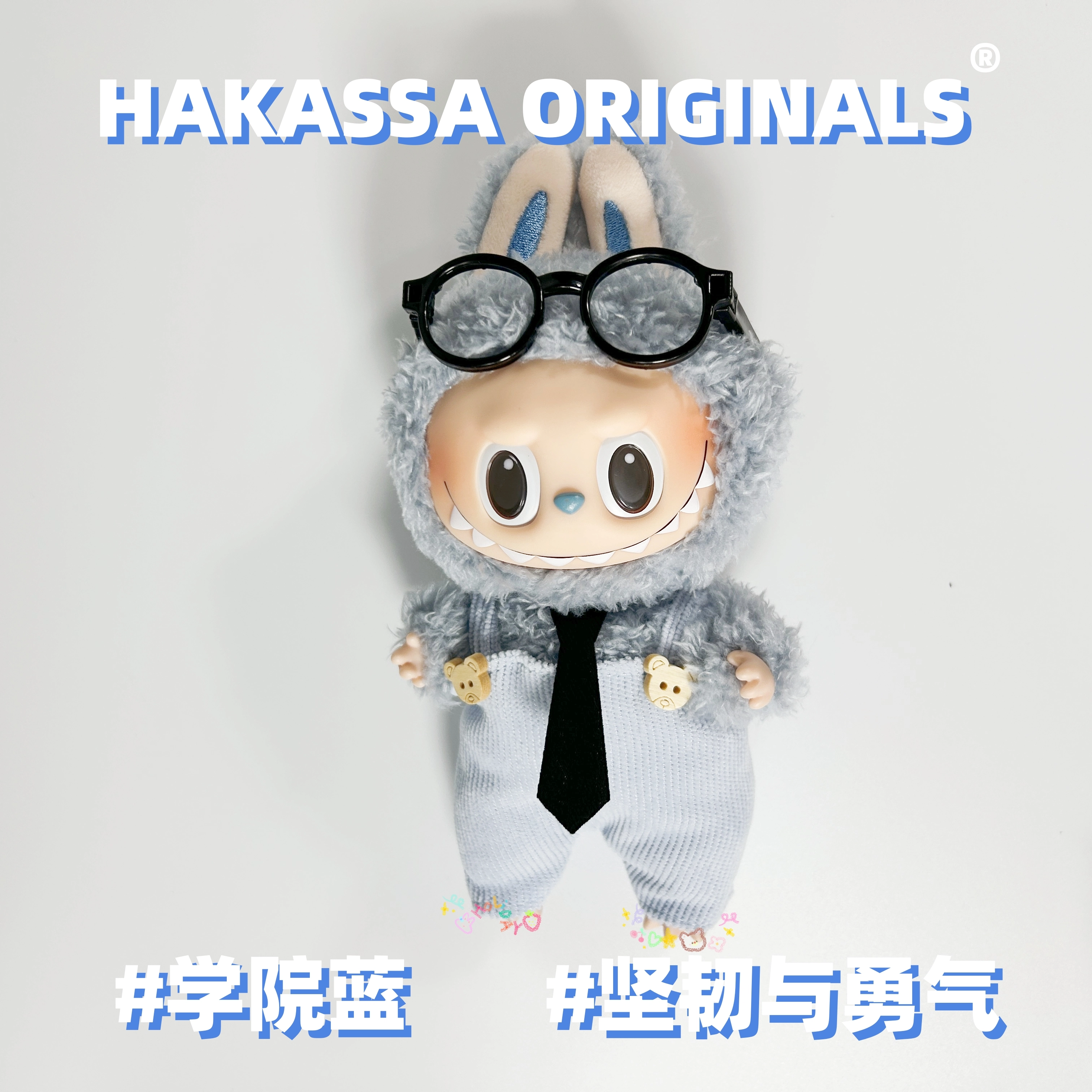 HAKASSA ORIGINALS labubu 3.0DIY lo IP
