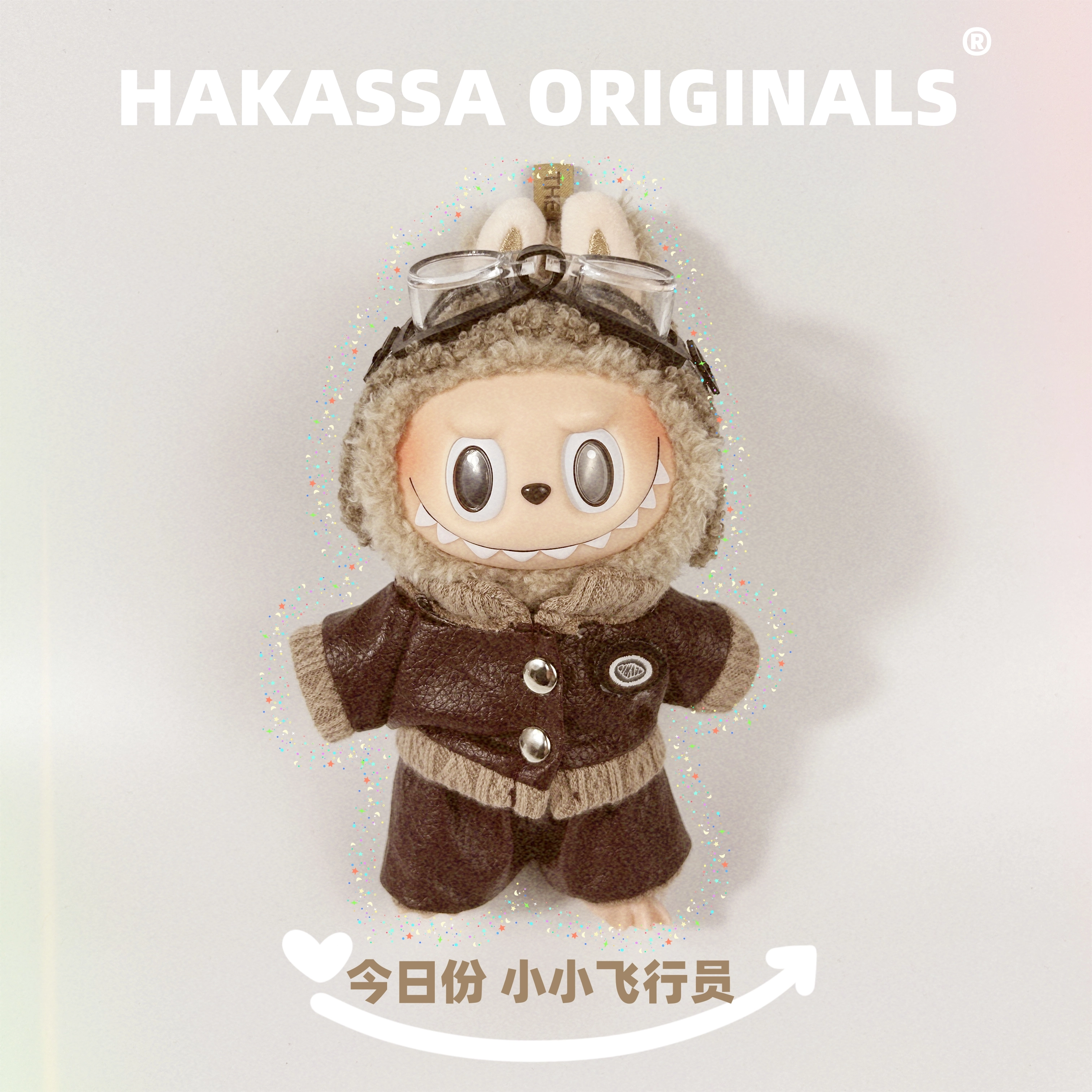 HAKASSA ORIGINALS labubu 3.0DIY lo IP