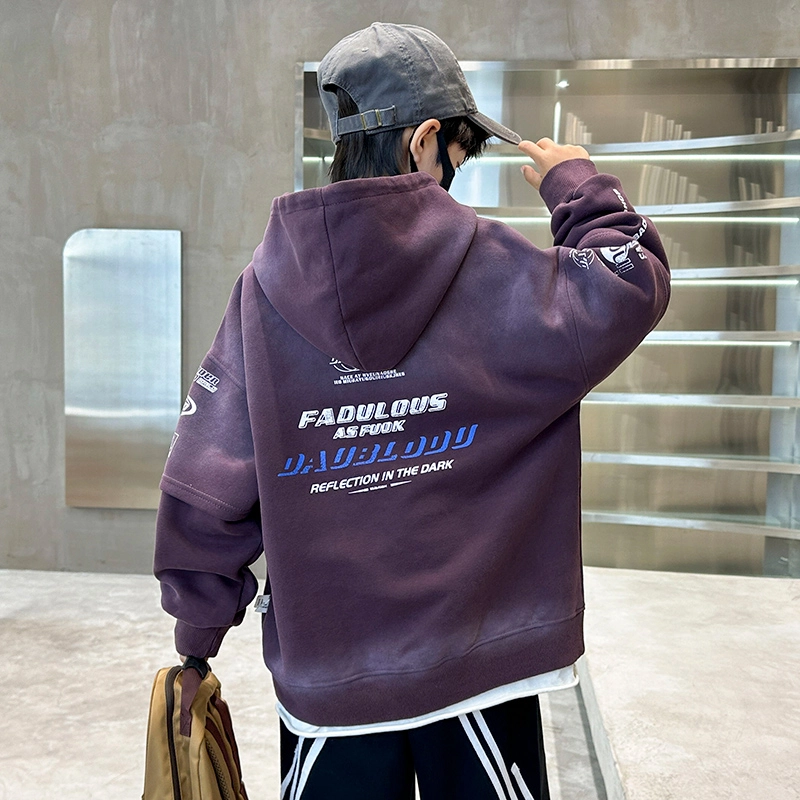 浪莎卫衣 连帽亲肤舒适百搭 儿童款