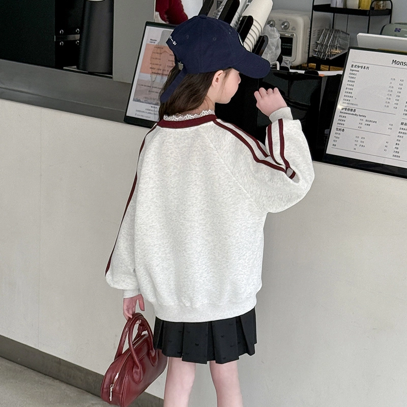 浪莎卫衣 舒适亲肤百搭 灰色 儿童款