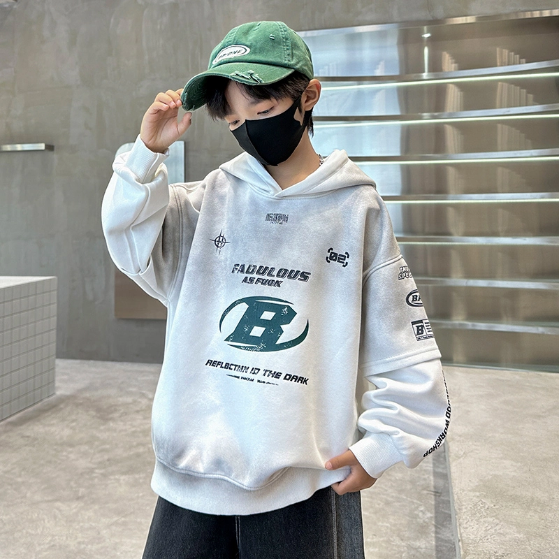 浪莎卫衣 连帽亲肤舒适百搭 儿童款