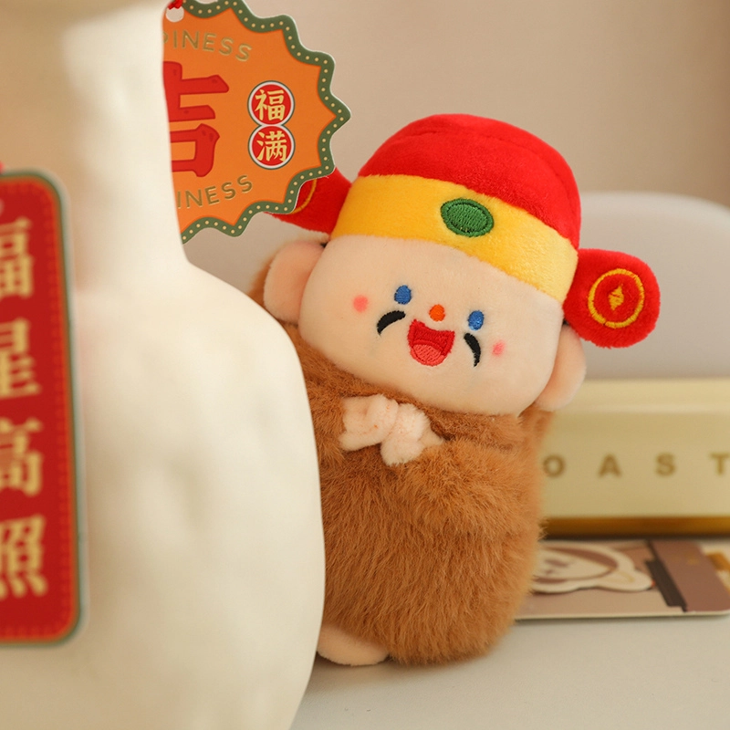 波比熊 财神水豚 玩偶 毛绒公仔