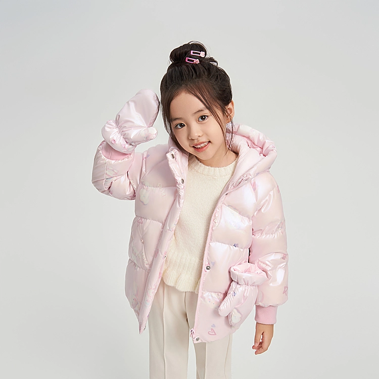 波司登羽绒服 舒适柔软纯色百搭保暖 中小童