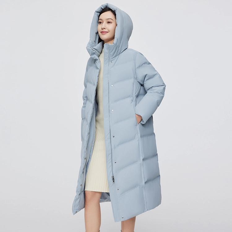 波司登 高端正品纯色常规长袖通勤羽绒服 女款