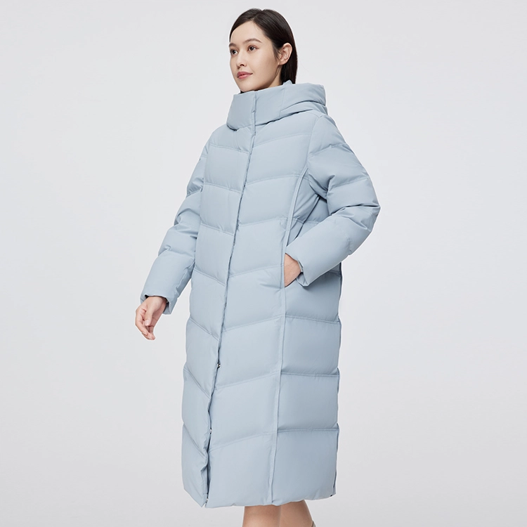 波司登 高端正品纯色常规长袖通勤羽绒服 女款