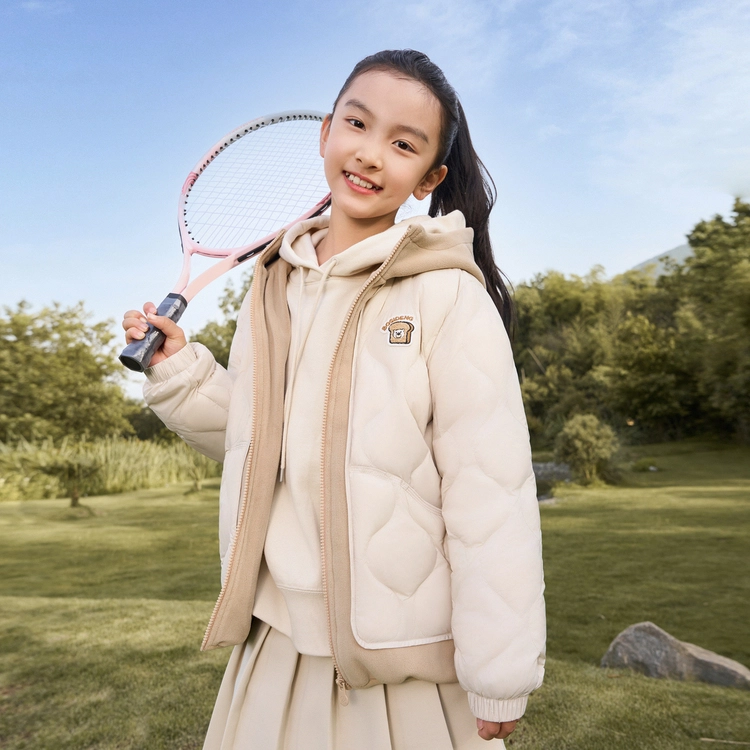 波司登羽绒服 洋气百搭宽松拼色 中小童