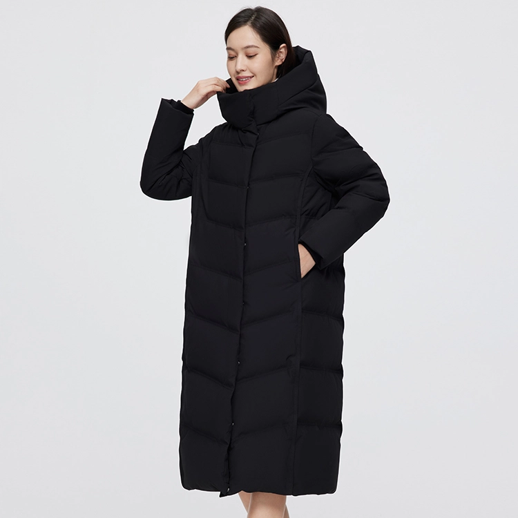 波司登 高端正品纯色常规长袖通勤羽绒服 女款