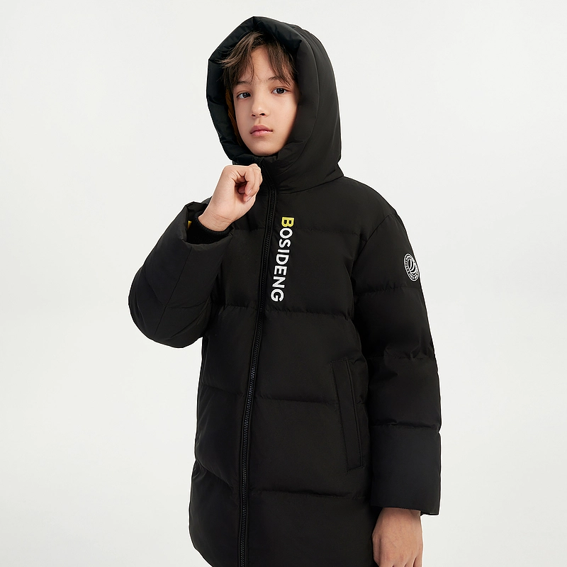 波司登羽绒服 防风防寒贴身舒适连帽柔软百搭长袖 儿童款