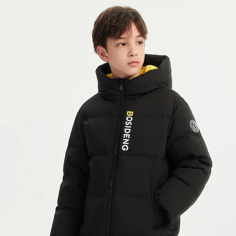 波司登羽绒服 防风防寒贴身舒适连帽柔软百搭长袖 儿童款