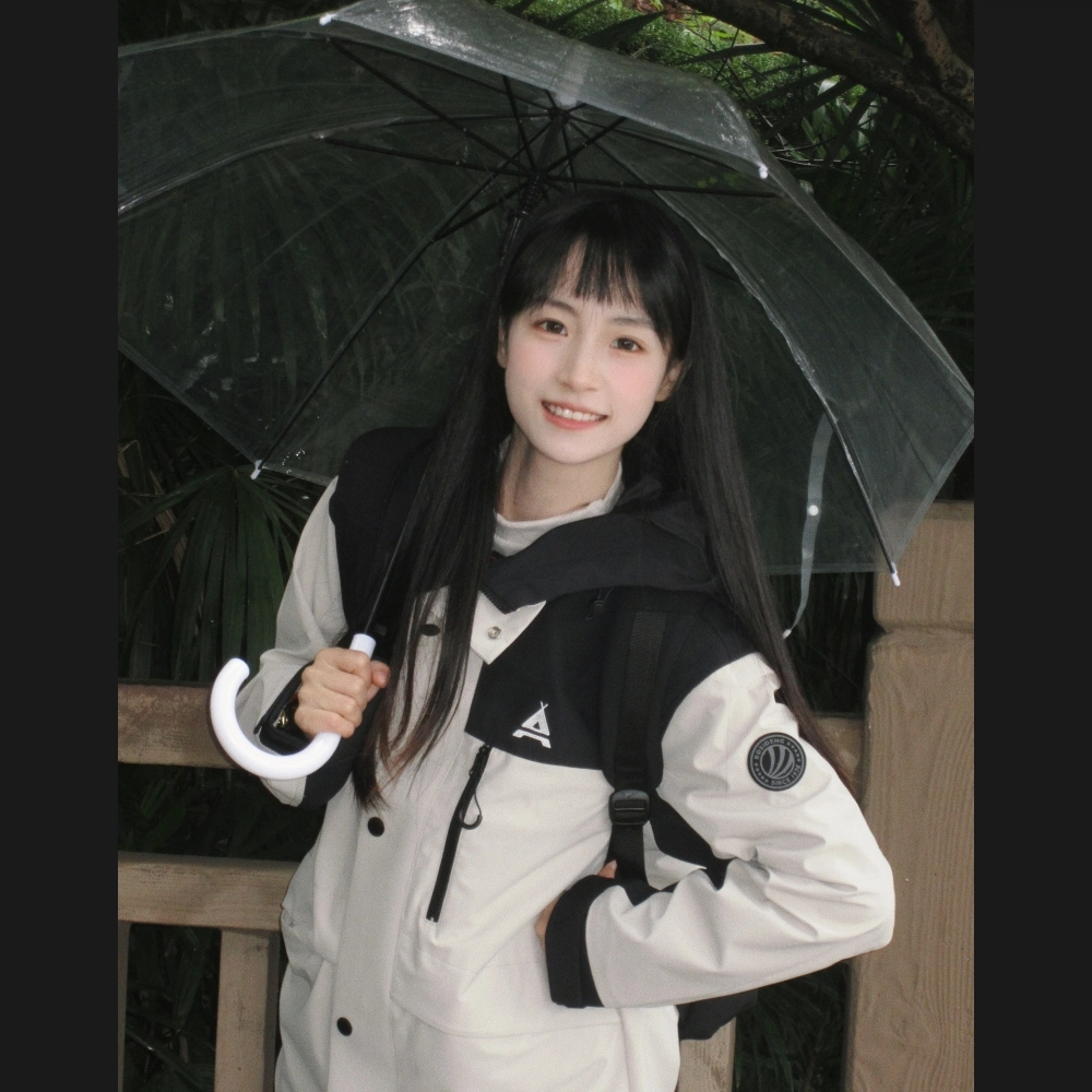 波司登 户外机能防风透气蓄热升温胸贴袋宽松双侧大口袋撞色抽绳连帽夹克外套 男女同款