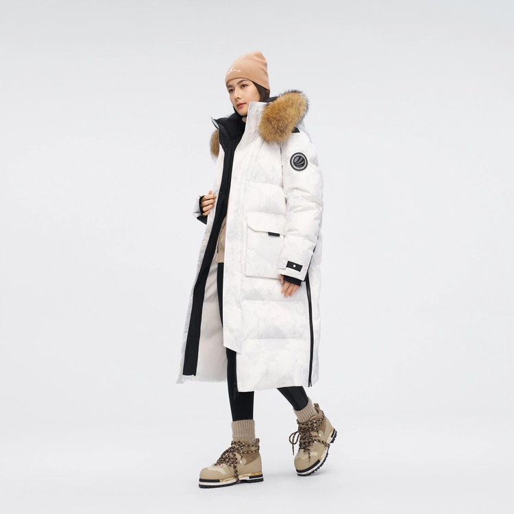 波司登 经典极寒系列 连帽厚款简约舒适时尚通勤设计感羽绒服 女款