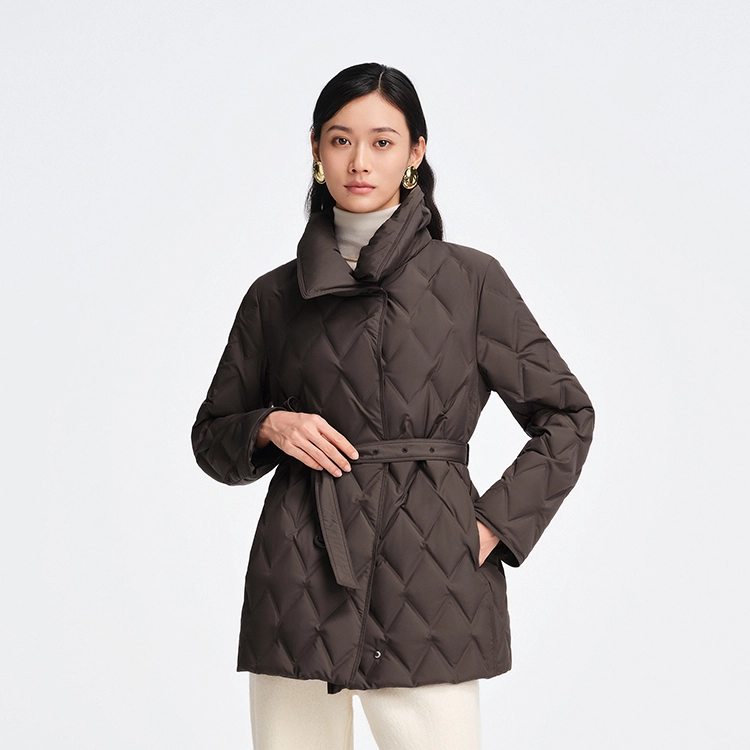 波司登 宽松翻领收腰亲肤舒适羽绒服 女款