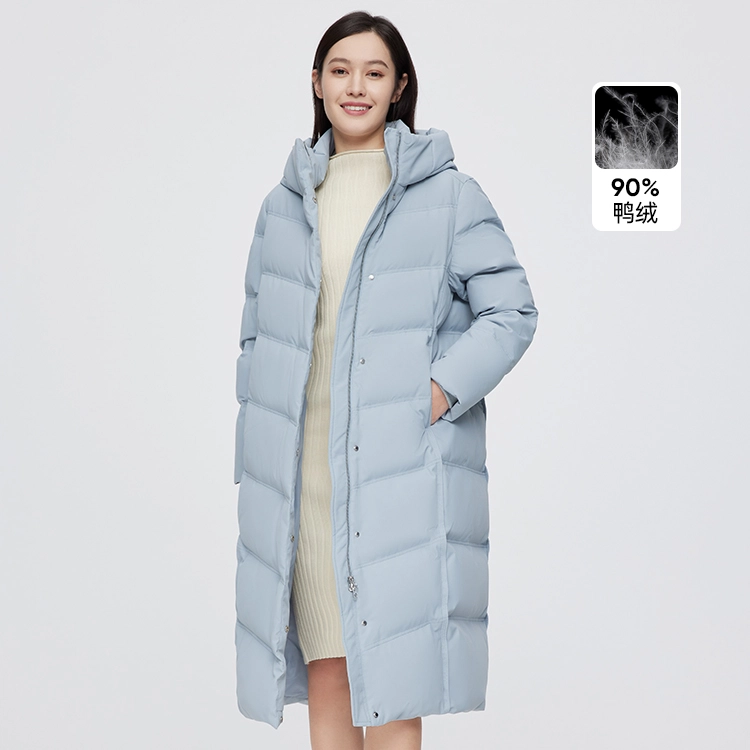 波司登 高端正品纯色常规长袖通勤羽绒服 女款