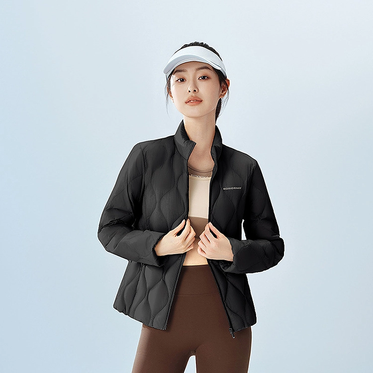 波司登 轻暖鹅绒系列 绒子亲肤柔软舒适可收纳内搭外套羽绒服 女款