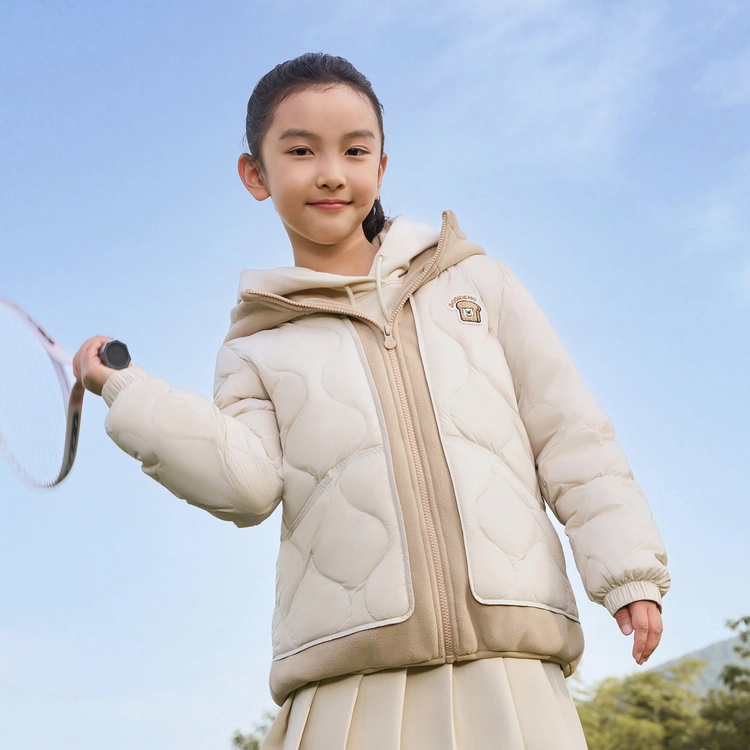 波司登羽绒服 洋气百搭宽松拼色 中小童