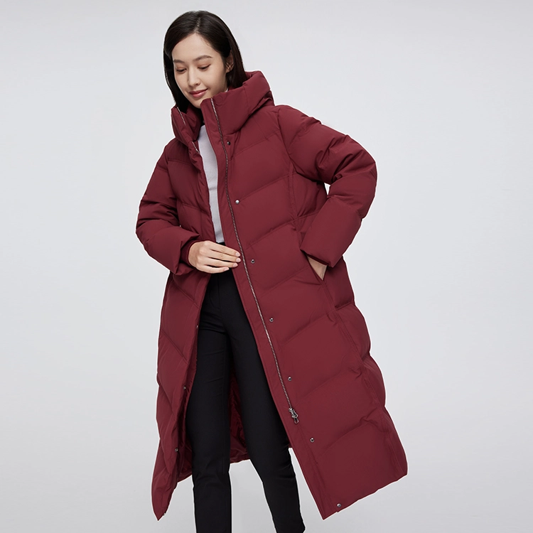 波司登 高端正品纯色常规长袖通勤羽绒服 女款