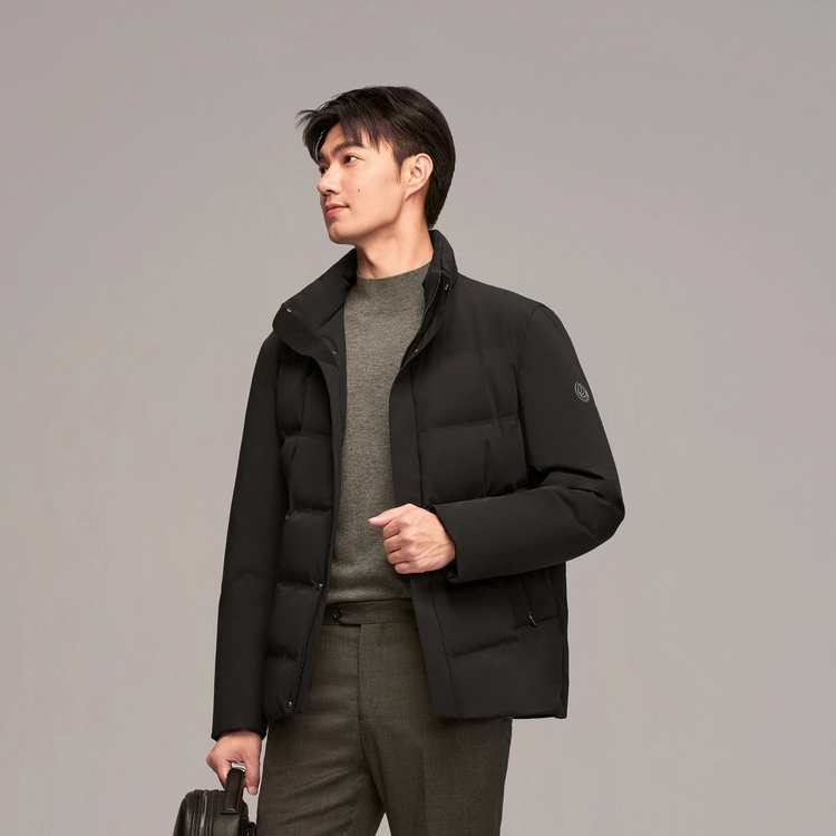 波司登 都市通勤系列 商务绅士加厚羽绒服 男款