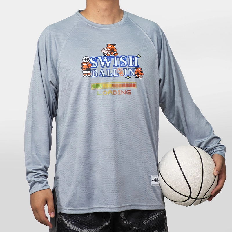 SWISH THE BALL IN T