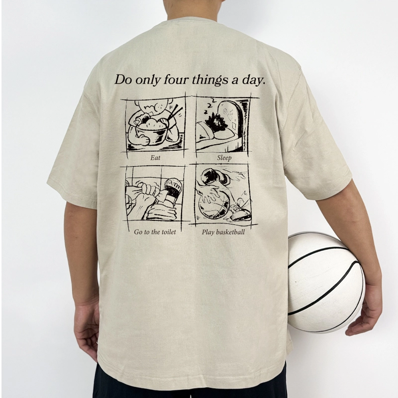 SWISH THE BALL IN " T