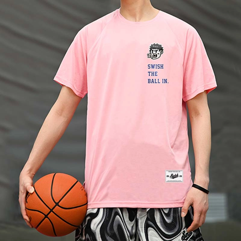 SWISH THE BALL IN T