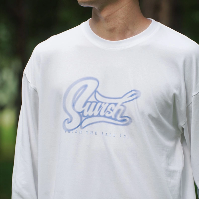SWISH THE BALL IN T