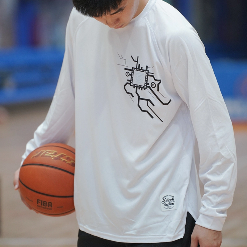 SWISH THE BALL IN T