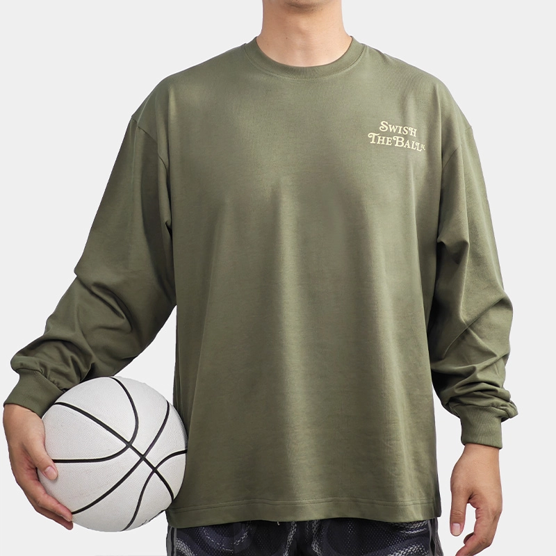 SWISH THE BALL IN T