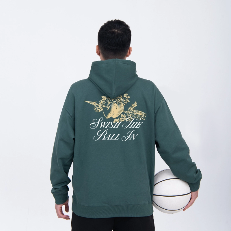 SWISH THE BALL IN
