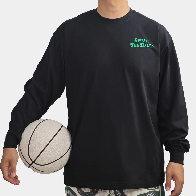 SWISH THE BALL IN T