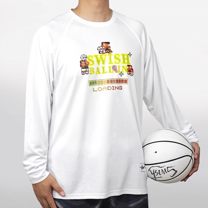SWISH THE BALL IN T