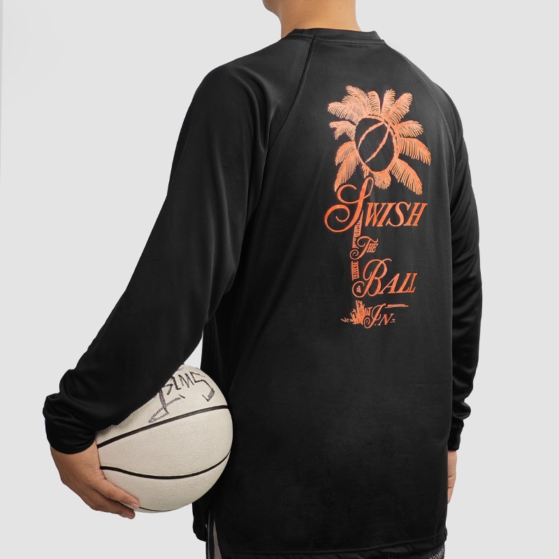 SWISH THE BALL IN T