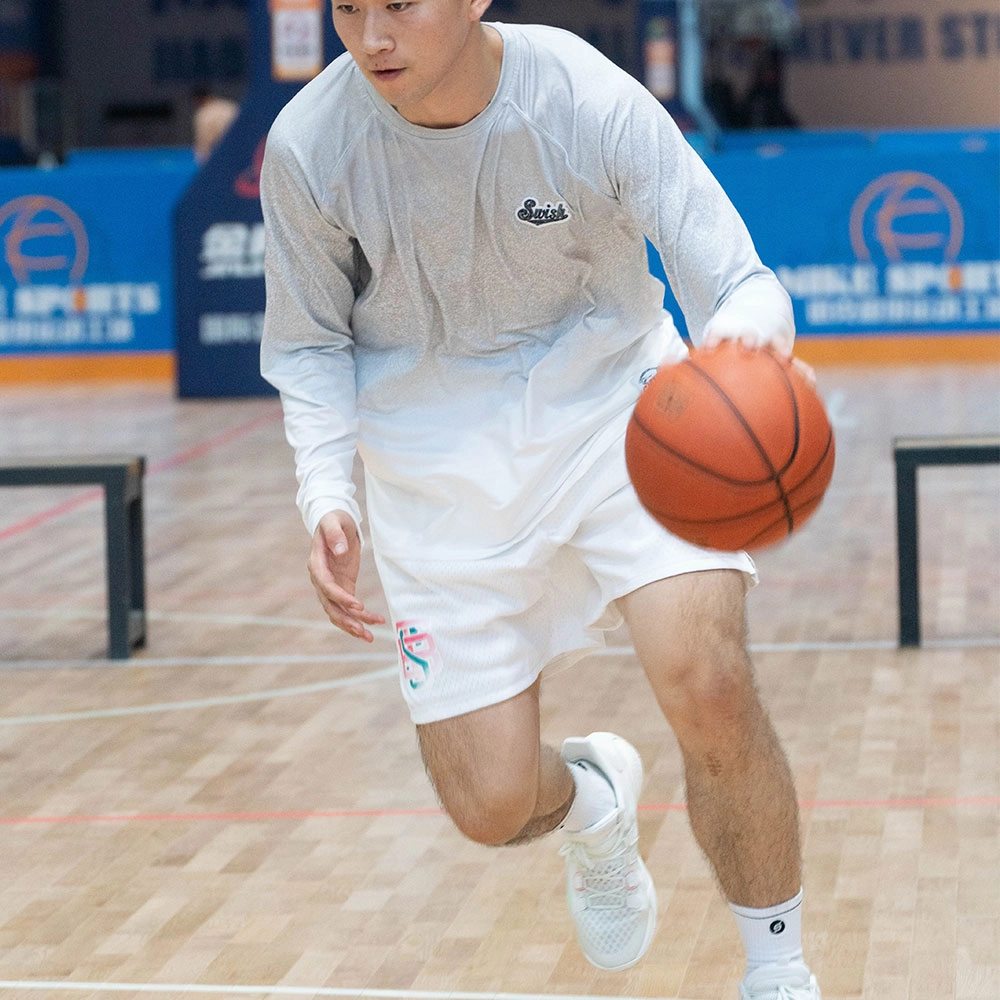 SWISH THE BALL IN T