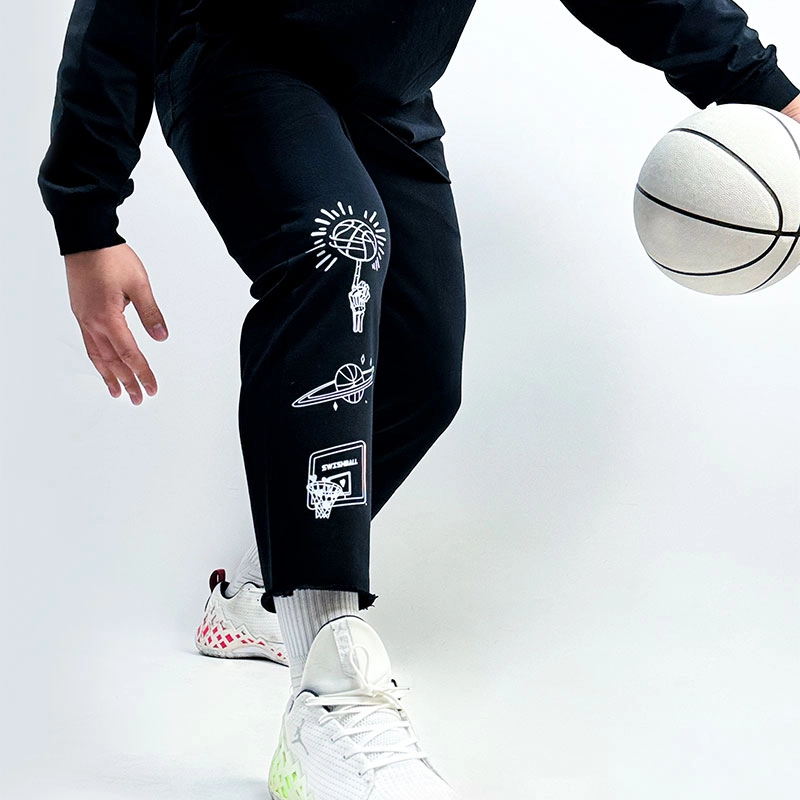 SWISH THE BALL IN