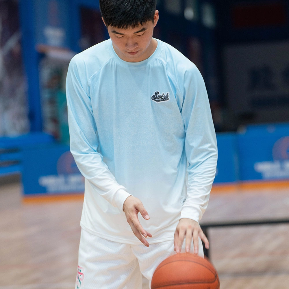 SWISH THE BALL IN T