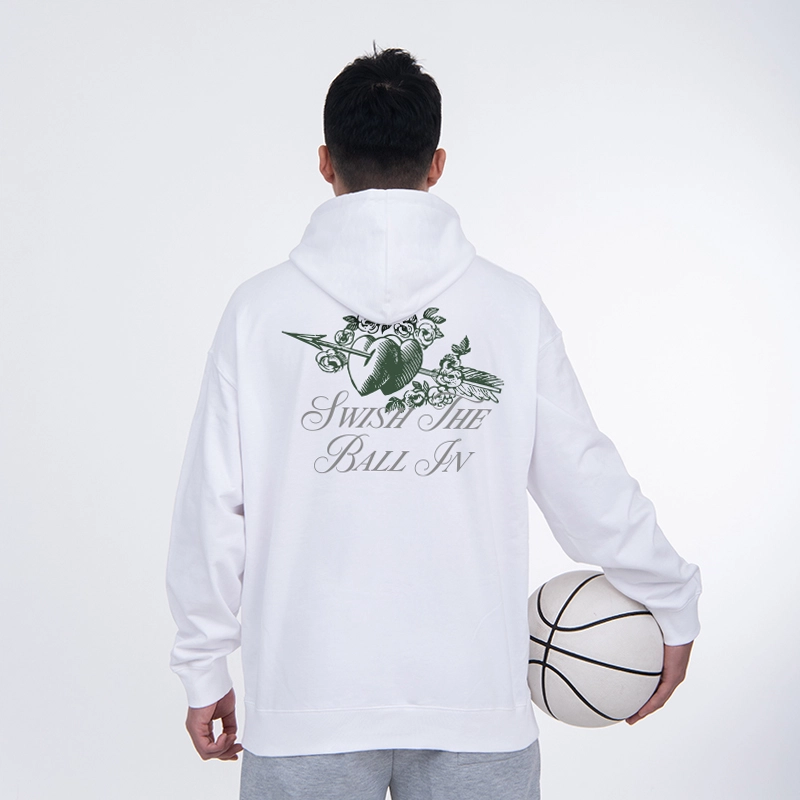 SWISH THE BALL IN