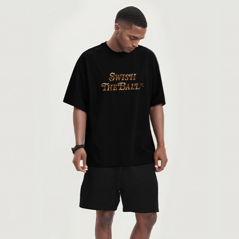 SWISH THE BALL IN T