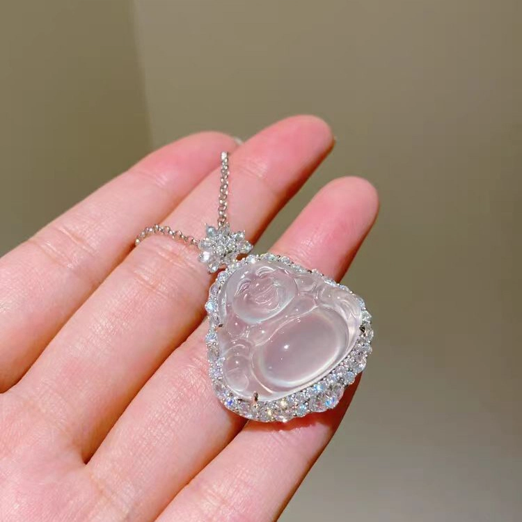 七小匠 新中式国风国潮精致轻奢大方显白高级感 玉髓 项链 女款