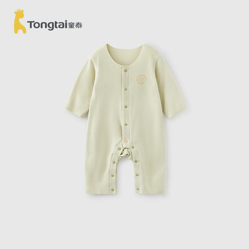 童泰 细腻纯色柔软舒适亲肤连体衣 婴幼童