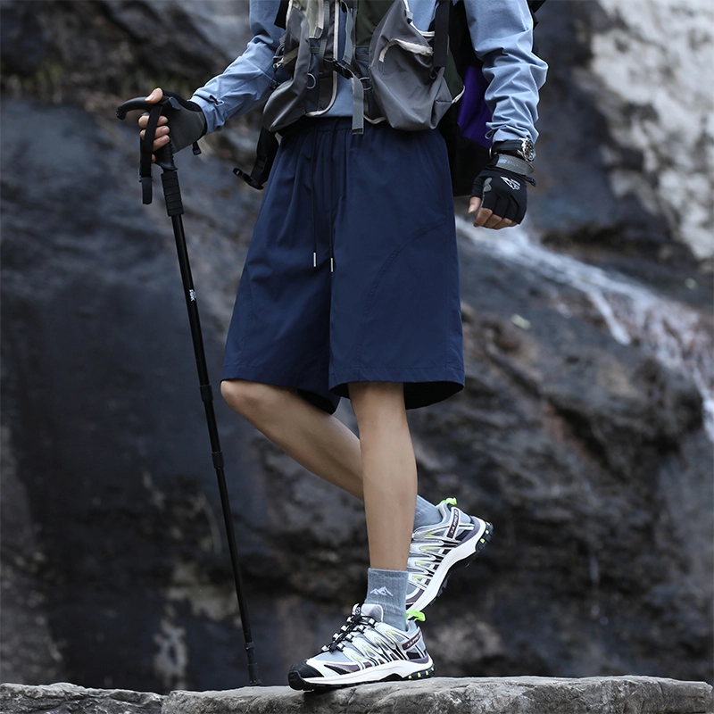 行更远 美式机能风山系户外登山徒步运动骑行速干凉感透气宽松百搭工装休闲短裤 男女同款