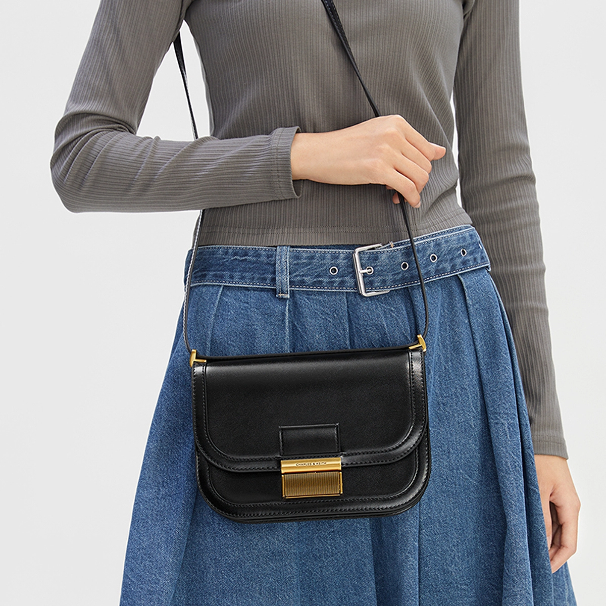 CHARLESKEITH ck PU Dark MossBlackOat