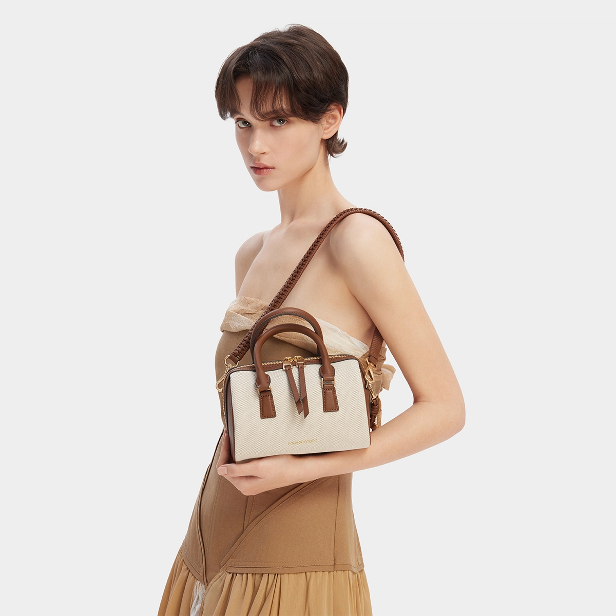 CHARLESKEITH ck Taupe Canvas