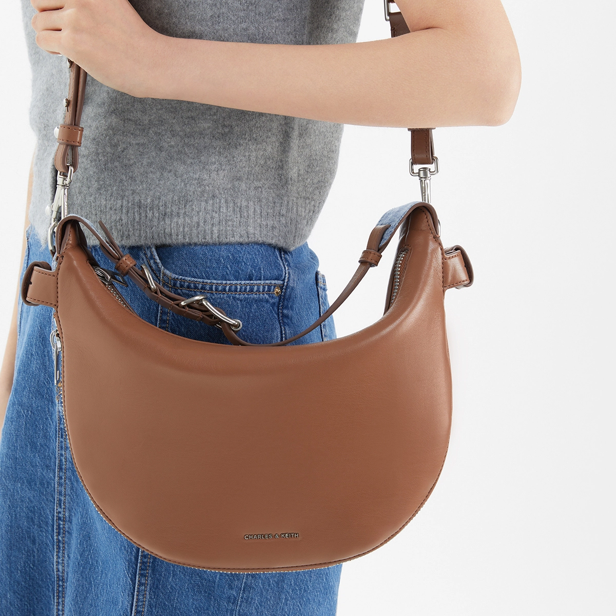 CHARLESKEITH ck pu NoirCreamTan